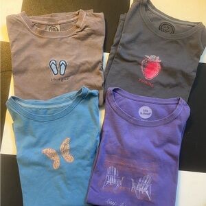 20% OFF 2+ BUNDLES. Life Is Good Four Women’s Tees. Short Sleeve. Size M